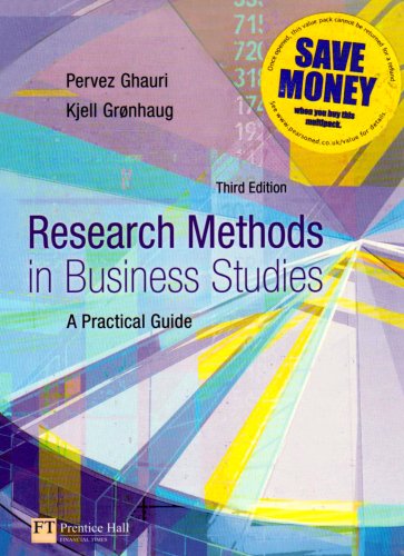 Research Methods in Business Studies: AND Graduate Career Handbook: A Practical Guide (9781405825689) by Ghauri, Pervez