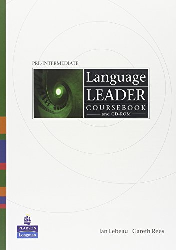 Stock image for Language Leader Pre-Intermediate Coursebook and CD-Rom Pack for sale by AwesomeBooks