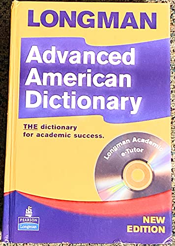 9781405829526: Longman Advanced American Dictionary (hardcover), with CD-ROM (2nd Edition)