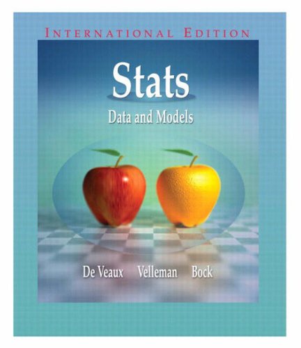 Stats: Data and Models: AND Activstats 05-06 (9781405832502) by Richard D. De Veaux; Paul F. Velleman