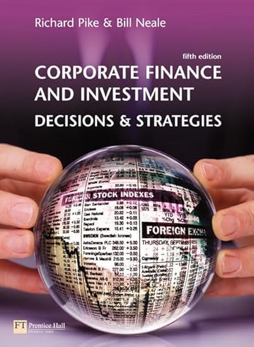 Corporate Finance and Investment: AND Stock-Trak Access Card (9781405832892) by Richard Pike