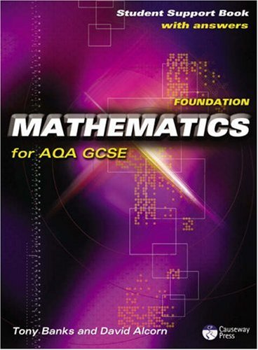9781405834919: Causeway Press Foundation Mathematics for AQA GCSE - Student Support Book (With Answers)