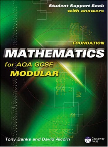 9781405834957: Causeway Press Foundation Mathematics for AQA GCSE (Modular) - Student Support Book (With Answers)