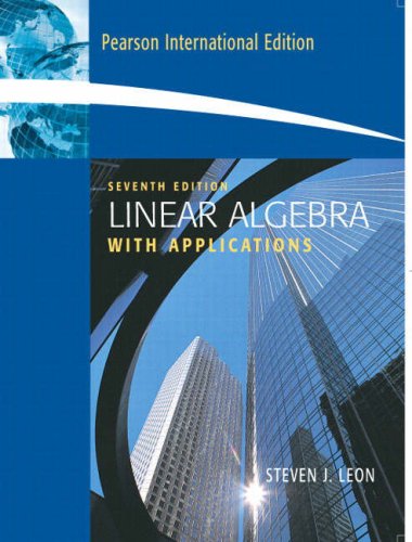 9781405835961: Linear Algebra with Applications: (International Edition) with Maple 10 VP