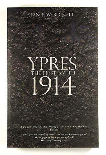 Imagen de archivo de Ypres: The First Battle 1914 a la venta por Zoom Books Company