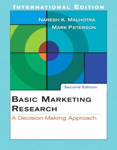 Basic Marketing Research: With SPSS 13.0 Student CD: AND Research Methods for Business Students (3rd Revised Edition) (9781405836654) by Naresh Malhotra