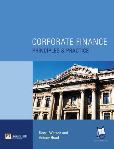 Accounting for Non-Accounting Students: AND Corporate Finance, Principles and Practice (3rd Revised Edition) (9781405837118) by Dyson, J.R.