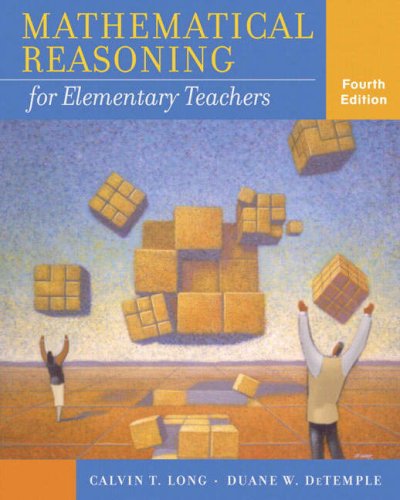 Stock image for Mathematical Reasoning for Elementary Teachers: AND Student's Solution Manual for sale by Phatpocket Limited