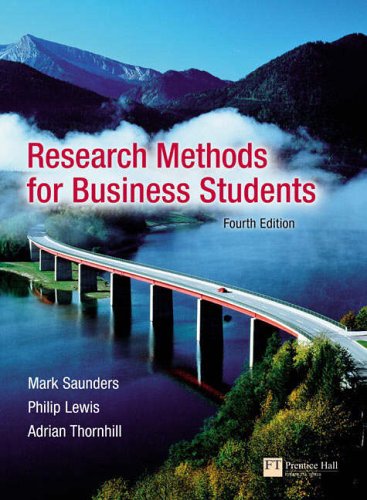 9781405840095: Research Methods for Business Students