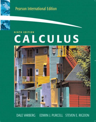 Calculus (9781405841016) by Dale E. Varberg