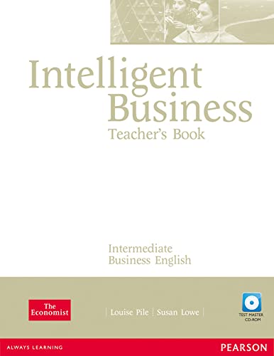 Imagen de archivo de Intelligent Business Intermediate Teachers Book and Test Master CD-ROM Pack a la venta por HPB-Red
