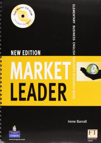 9781405843423: Market Leader elementary 2008 teacher's resource book with test master multi-ROM