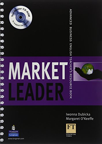 9781405843478: Market Leader Advanced 2d edition 2008 Teacher's book with test master multi-ROM