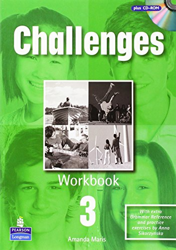 9781405844734: Challenges Workbook 3 and CD-Rom Pack