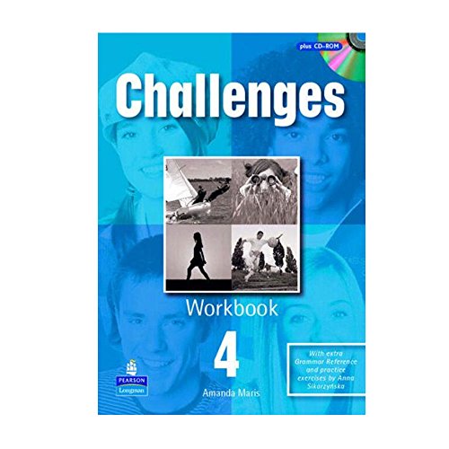 9781405844741: Challenges Workbook 4 and CD-Rom Pack