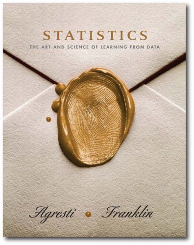 Statistics: The Art and Science of Learning from Data (9781405846424) by Alan Agresti