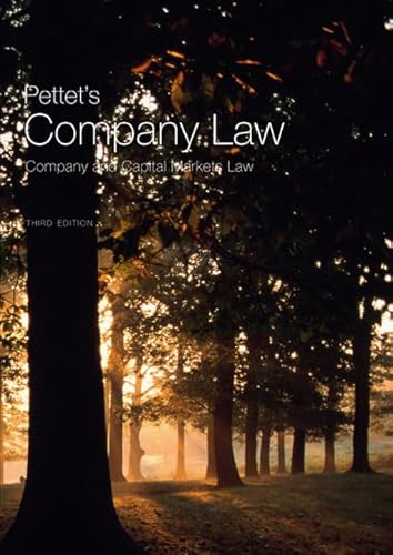 Pettet's Company Law: Company and Capital Markets Law (Longman Law Series) (9781405847308) by John Lowry