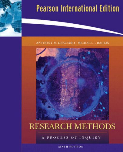 9781405847490: Research Methods: A Process of Inquiry