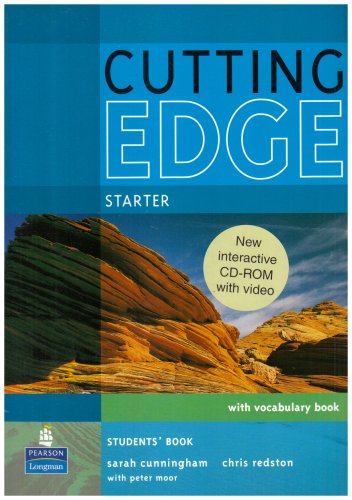 Beispielbild fr Cutting Edge Starter Students Pack Cutting Edge zum Verkauf von Mispah books