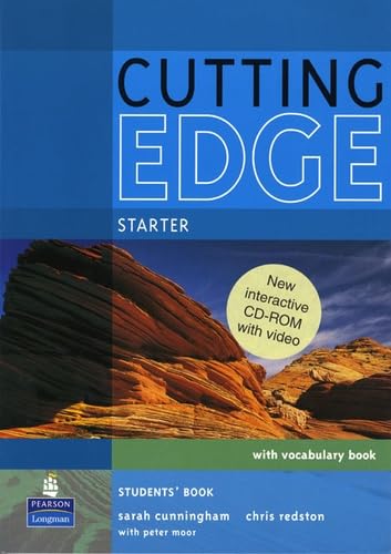 Imagen de archivo de Cutting Edge Starter Students Book and CD-ROM Pack a la venta por Better World Books Ltd