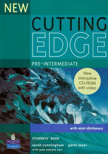 Beispielbild fr New Cutting Edge Pre-Intermediate Students (Book CD ROM) zum Verkauf von GoldenWavesOfBooks