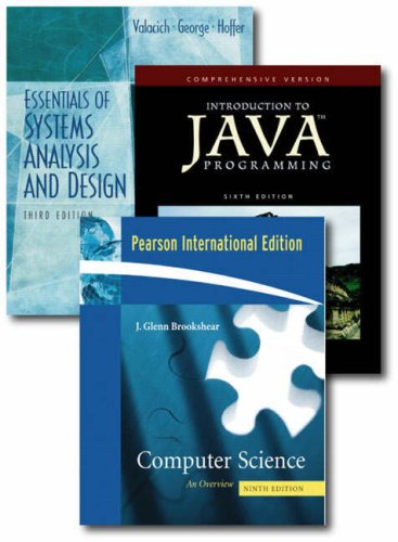 Introduction to Java Programming: Comprehensive Version: WITH Essentials of System Analysis and Design AND Computer Science, an Overview (9781405853668) by Liang