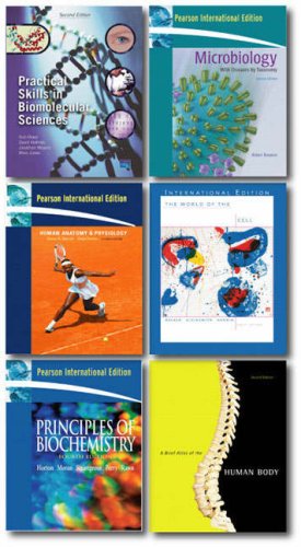Valuepack:World of the Cell with CD-ROM/Principles of Biochemistry/Microbiology with diseases by Taxonomy/Practical Skills in Biomolecular ... with Human Anatomy and Phsiology Atlas. (9781405853705) by Reed, Prof Rob; Holmes, Dr David A; Weyers, Dr Jonathan; Jones, Dr Allan; Becker, Wayne M.; Kleinsmith, Lewis J.; Hardin, Jeff; Horton, Robert A;...
