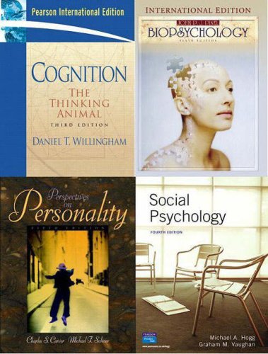Stock image for Biopsychology: WITH Perspectives on Personality AND Social Psychology AND Cognitive Psychology, Mind and Brain for sale by Phatpocket Limited