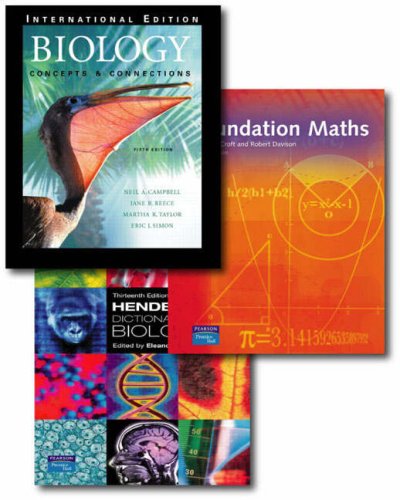 Biology: Concepts and Connections: WITH Foundation Maths AND Henderson's Dictionary of Biology (9781405853941) by Neil Campbell