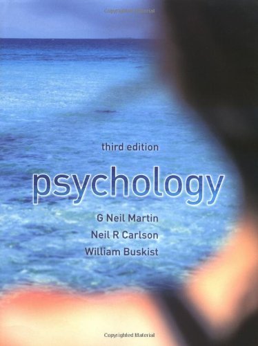 Beispielbild fr Psychology: With MyPsychLab v. 3 Pt. Martin, Neil; Carlson, Neil R.; zum Verkauf von Iridium_Books