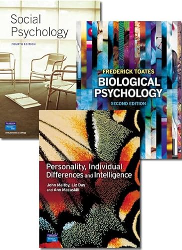 Social Psychology: WITH Biological Psychology AND Personality, Individual Differences and Intelligence (9781405854962) by Fred Toates