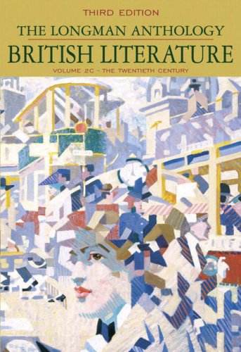 The Longman Anthology of British Literature: Twentieth Century v. 2C (9781405855068) by David Damrosch