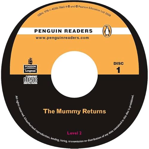 PLPR2:Mummy Returns, The CD for Pack (Penguin Readers (Graded Readers)) (9781405857550) by Whitman, John