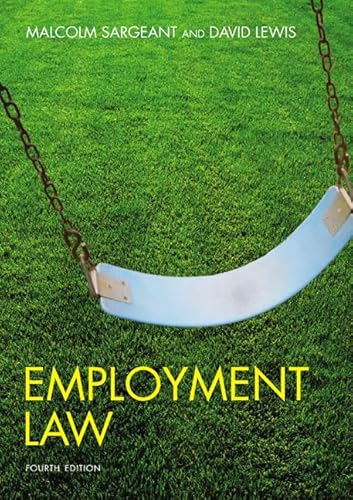 Beispielbild fr Employment Law zum Verkauf von Reuseabook