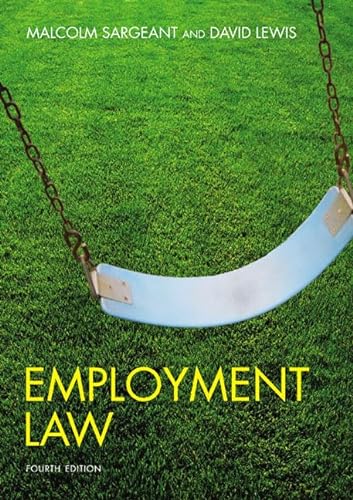 9781405858687: Employment Law
