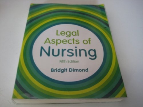 Stock image for Legal Aspects of Nursing for sale by WorldofBooks