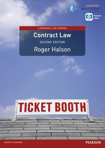 Contract Law (Longman Law Series) (9781405858786) by Roger Halson