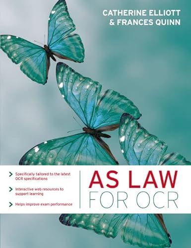 Beispielbild fr As Law for Ocr zum Verkauf von WorldofBooks