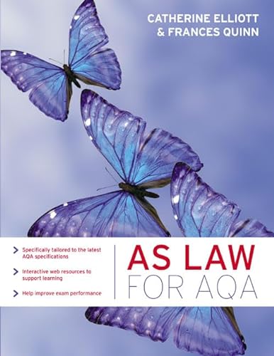Imagen de archivo de AS Law for AQA a la venta por WorldofBooks