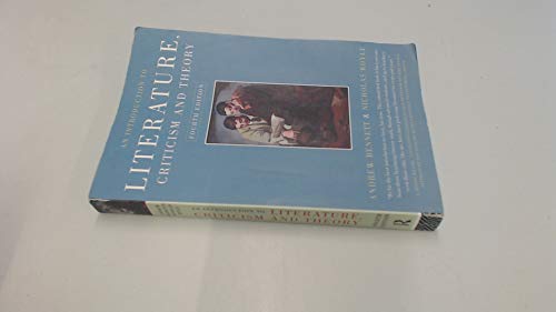 Beispielbild fr An Introduction to Literature, Criticism and Theory zum Verkauf von Blue Vase Books