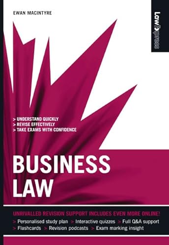 Beispielbild fr Law Express Business Law 1st edition zum Verkauf von WorldofBooks