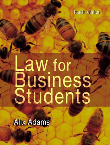 Law for Business Students (9781405859929) by Unknown Author