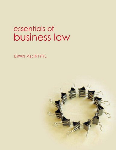 9781405860116: Online Course Pack:Essentials of Buisness Law and Contract Law Online Study Guide Access Card (WebCT)