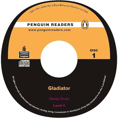 PLPR4:Gladiator CD for Pack (Penguin Readers (Graded Readers)) (9781405860468) by Gram, Dewey