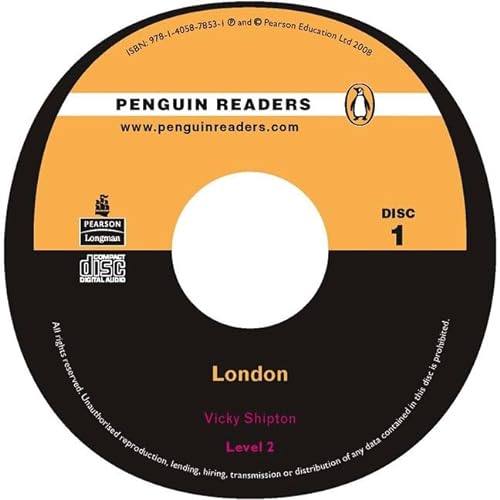 PLPR2:London CD for Pack (Penguin Readers (Graded Readers)) (9781405861670) by Shipton, Paul; Shipton, Vicky