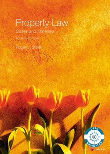 Beispielbild fr Property Law Cases and Materials 4th edition (Longman Law Series) zum Verkauf von WorldofBooks