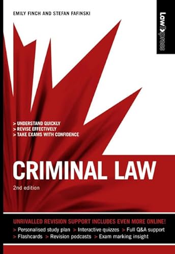 9781405873642: Law Express Criminal Law 2nd edition