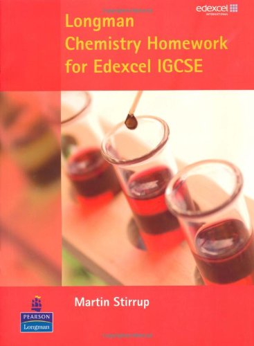 Beispielbild fr Longman Chemistry Homework for Edexcel iGCSE zum Verkauf von Greener Books