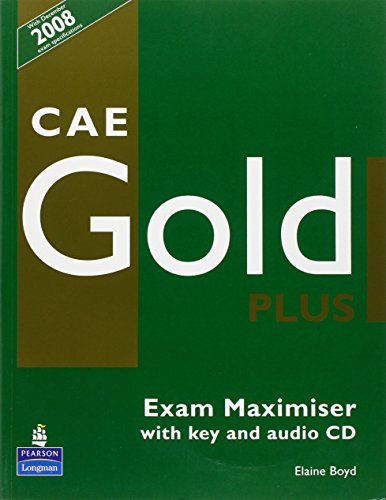 9781405876810: Gold plus CAE level. Exam maximiser. With key. Per le Scuole superiori. Con 2 CD Audio