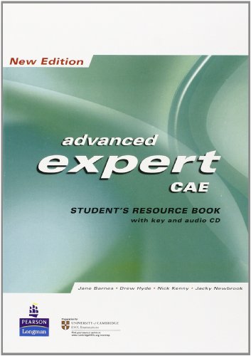 Beispielbild fr CAE Expert New Edition Students Resource Book with Key/Cd Pack zum Verkauf von Better World Books